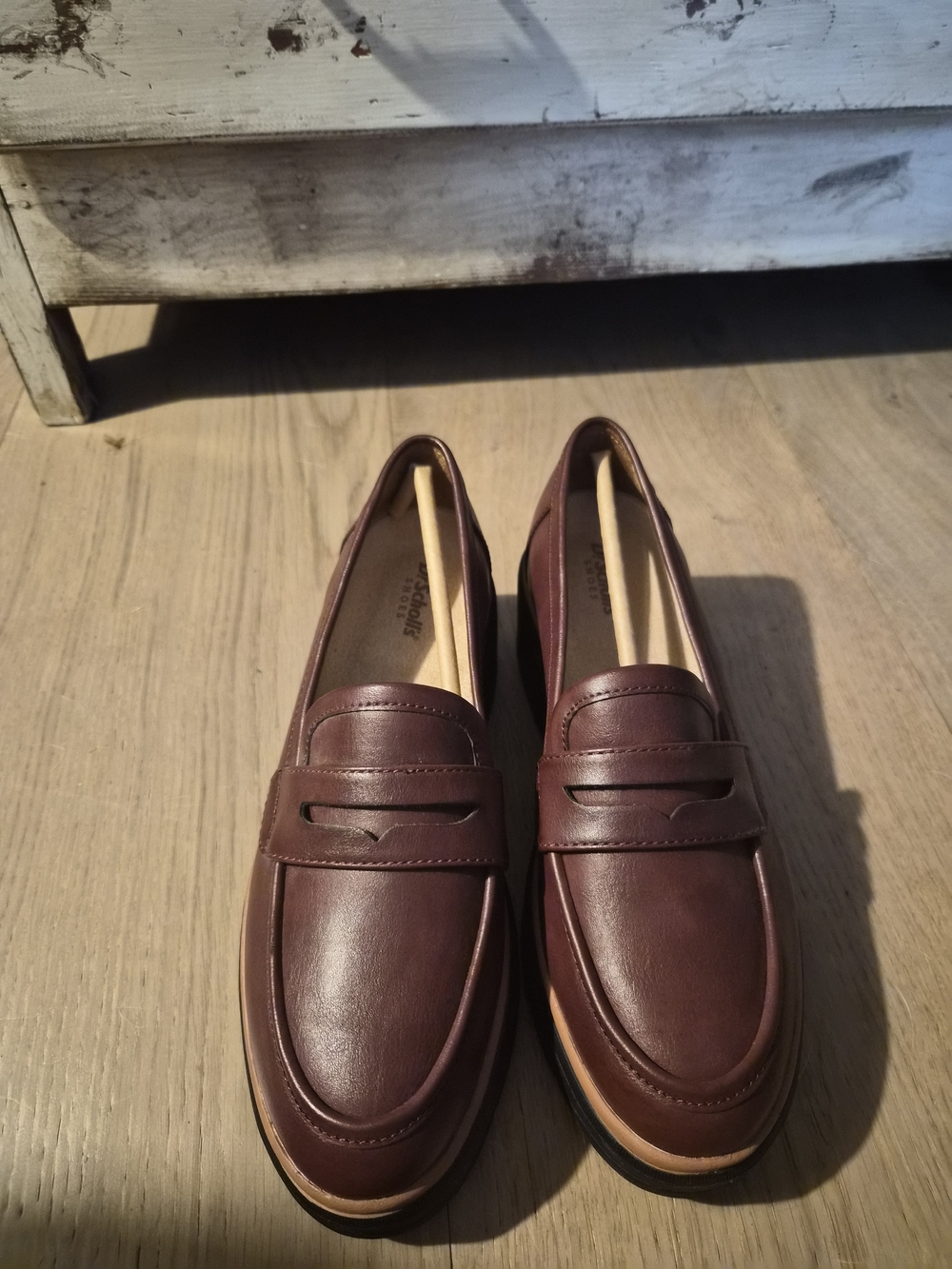 Dr. Scholl's Women's Penny Loafers in Burgundy